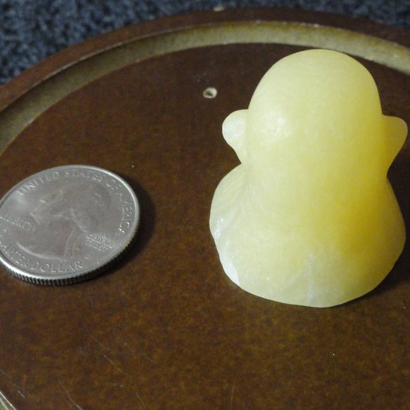 Sunstone Ghost Spooky carved Crystal 1.25" tall~Cute ~Witch~Reiki~Hallow… - Picture 4 of 5